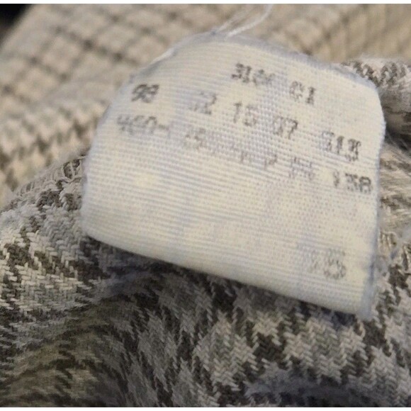 VTG Lee Pants Womens 12 Western Striped Rockabilly 60s 70s High Waist Cowgirl - Picture 10 of 11